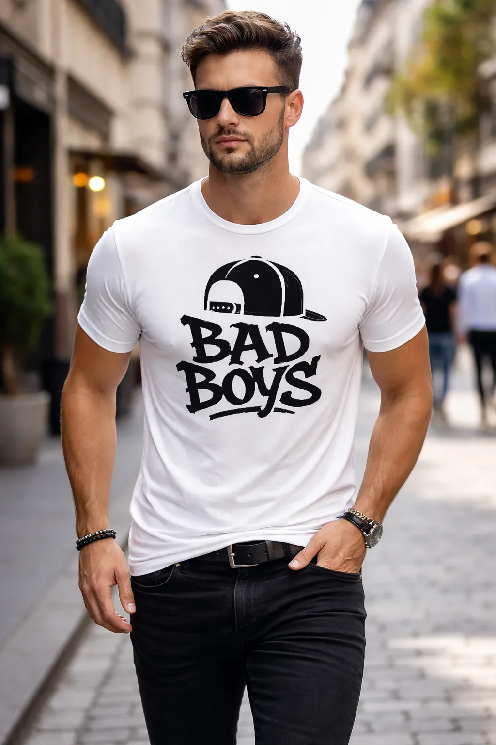Мъжка тениска – BAD BOYS