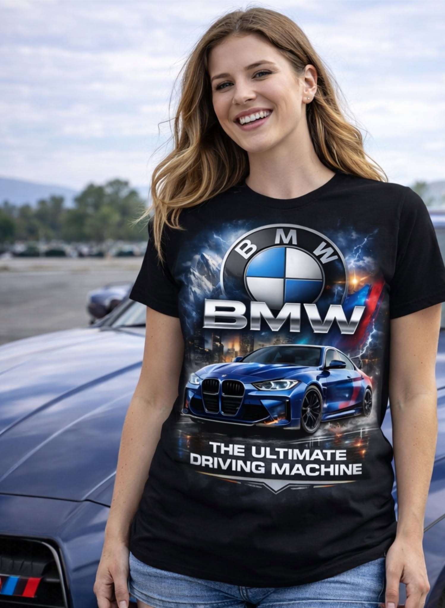 Тениска дамска -The Ultimate Driving Machine