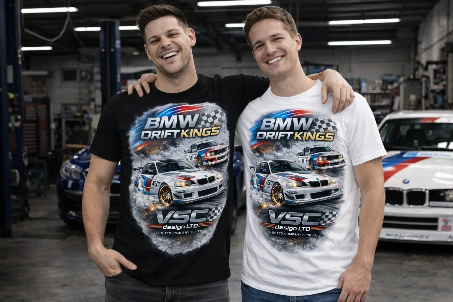 Мъжка тениска BMW Drift Kings